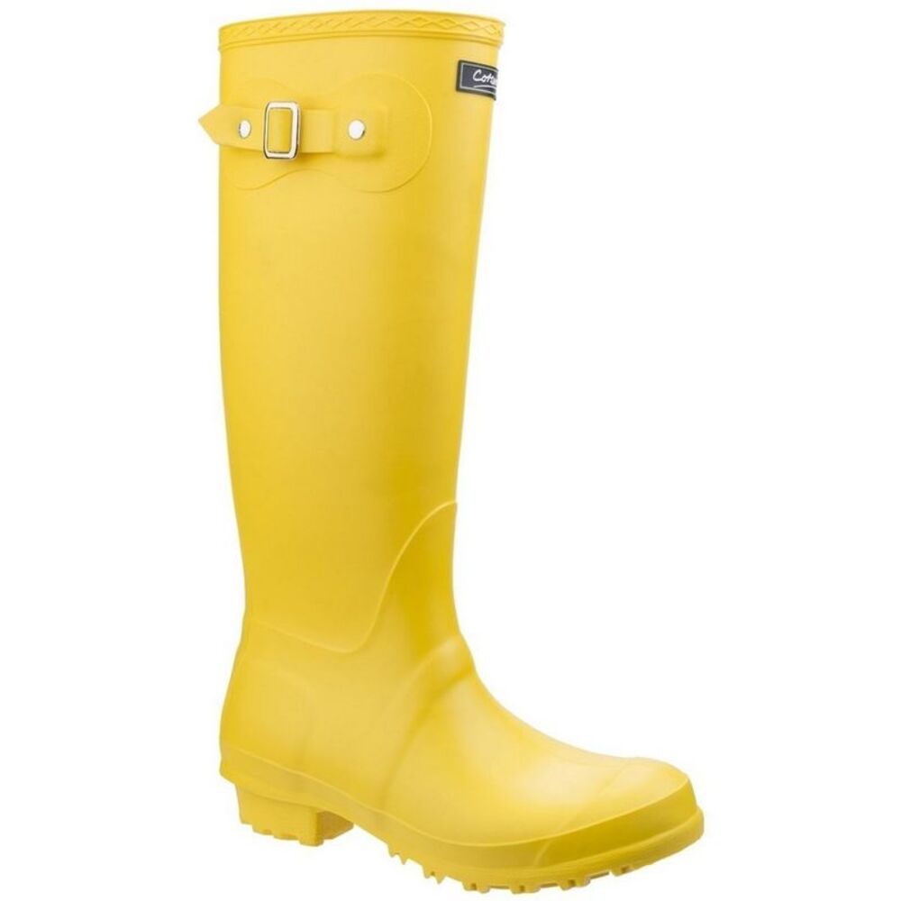 Cotswold Sandringham Buckle-Up Wellington Womens /Ladies Waterproof Rain Boots /
